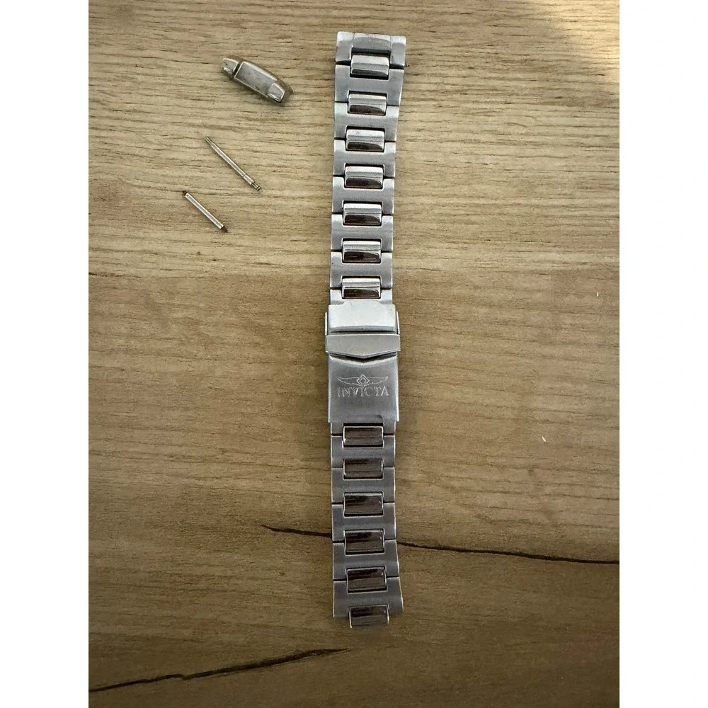 Invicta Stainless Steel Silver Tone Watch Band for Pro Diver 20119